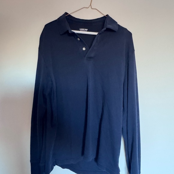 Lands' End Other - Lands' End Men's Dark Blue Polo Shirt